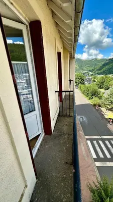 Vue générale sur la montagne ou vue sur la montagne depuis l'appartement