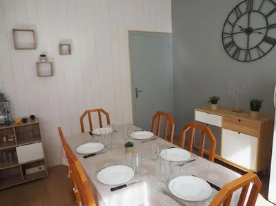 Plan de l'établissement Appartement Mont-dore centre 6-8 personnes 2 ch