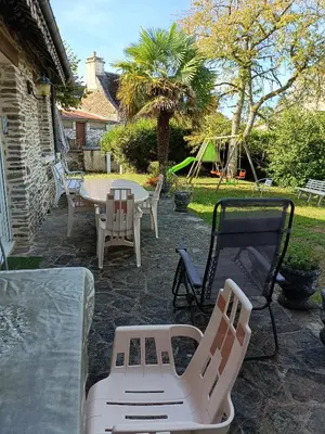 Jardin de l'établissement Maison de famille 8-9 personnes