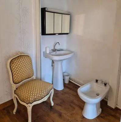 Salle de bains dans l'établissement Le relais de campagne à 5 min de Padirac