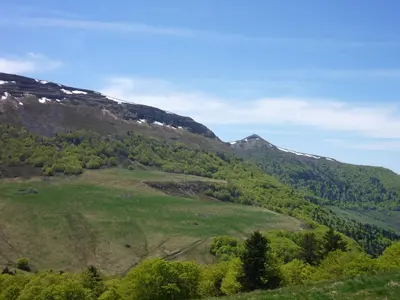 Paysage naturel près de l'auberge