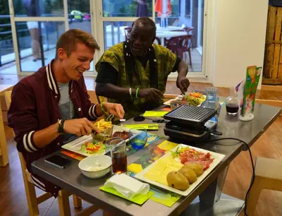 Nourriture dans le village vacances ou à proximité