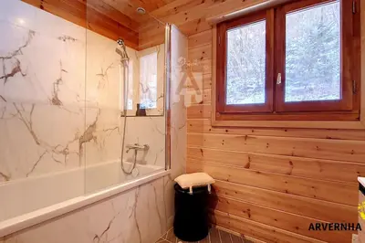 Salle de bains dans l'établissement Truffadoux