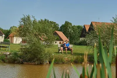 Paysage naturel près de le village vacances