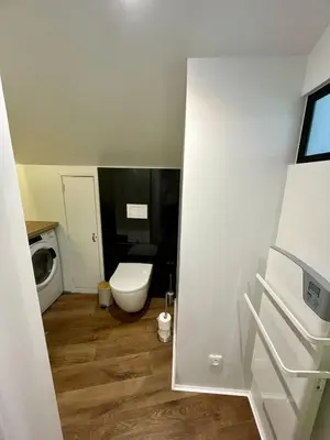 Salle de bains dans l'établissement Casa Lou Marine - T1 - Hyper Centre