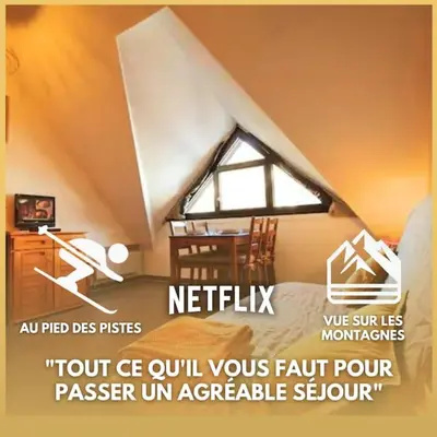 Plan de l'établissement Studio duplex au pied des pistes