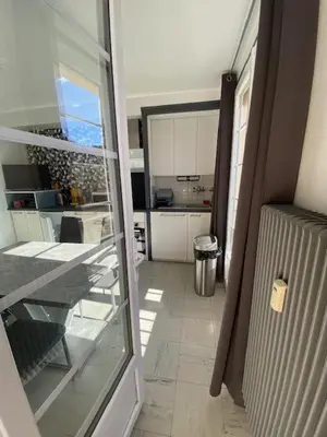 Salle de bains dans l'établissement Appartement avec chambre séparée Résidence Auvergne