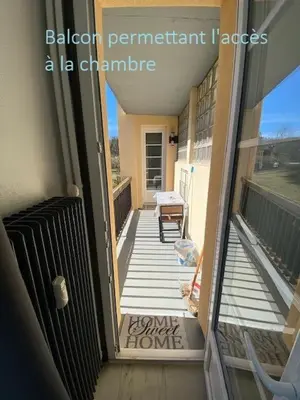 Plan de l'établissement Appartement avec chambre séparée Résidence Auvergne