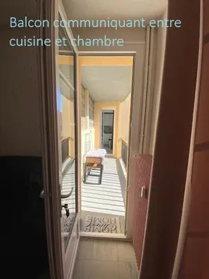 Plan de l'établissement Appartement avec chambre séparée Résidence Auvergne