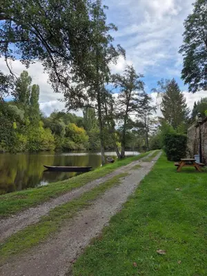 Paysage naturel près de la maison de vacances