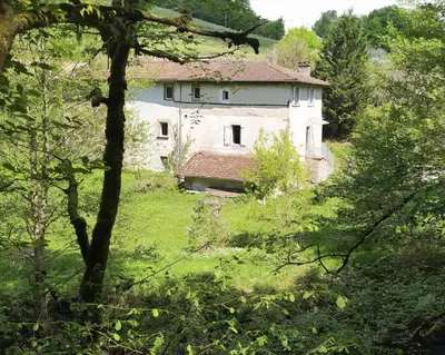 Paysage naturel près de la maison de vacances