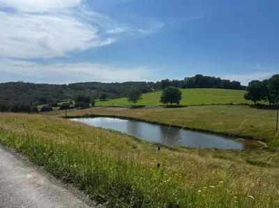 Paysage naturel près de la villa