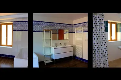 Cuisine ou kitchenette dans l'établissement Gîte des 3 pays, entre Corrèze,Dordogne et Lot
