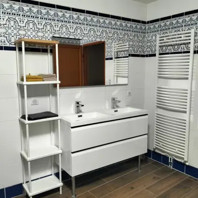 Salle de bains dans l'établissement Gîte des 3 pays, entre Corrèze,Dordogne et Lot