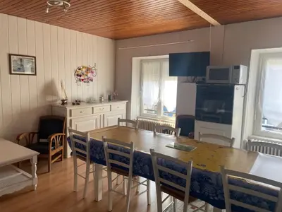 Coin salon dans l'établissement Maison familiale à Picherande