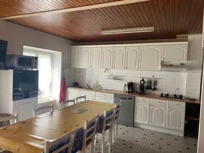 Cuisine ou kitchenette dans l'établissement Maison familiale à Picherande