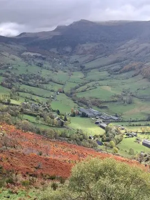 Paysage naturel près de la maison de vacances