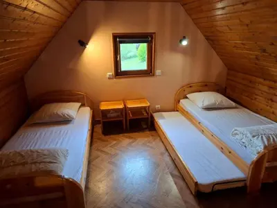 Un ou plusieurs lits dans un hébergement de l'établissement Gîtes entre Salers et le puy Mary dans le cantal