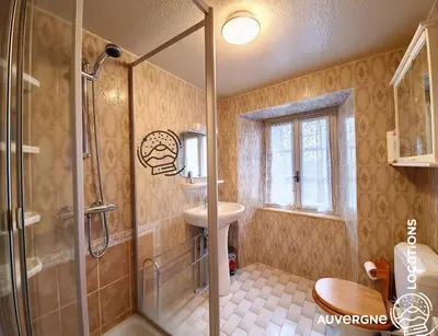 Salle de bains dans l'établissement Chez Jojo