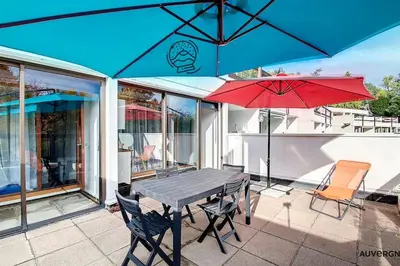 Terrasse ou espace extérieur de l'établissement Le Bol d'Air