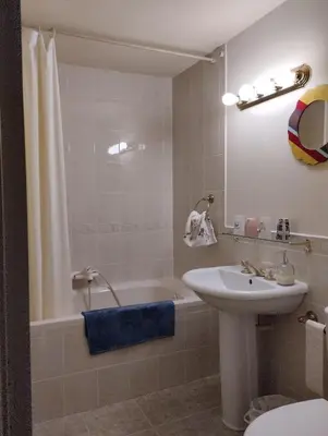 Salle de bains dans l'établissement PascaleEscale