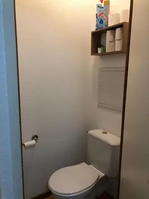 Salle de bains dans l'établissement SUPER BESSE station LE GITE BESSARD 2 quartier bois de la reine 5 couchages