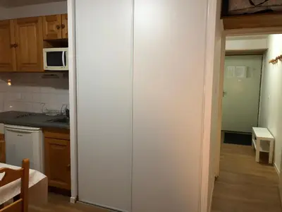 Cuisine ou kitchenette dans l'établissement SUPER BESSE station LE GITE BESSARD 2 quartier bois de la reine 5 couchages