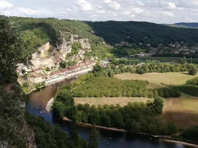 Paysage naturel près de la maison de vacances