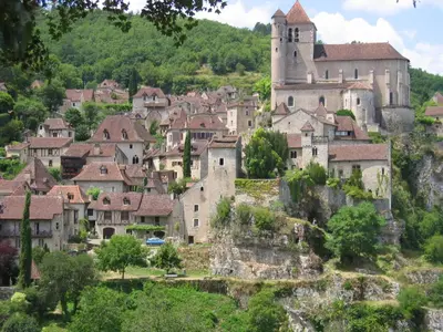 Paysage naturel près de la maison de vacances