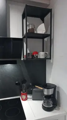 Cuisine ou kitchenette dans l'établissement Au Katalu