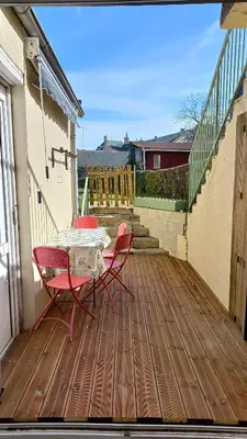 Balcon ou terrasse dans l'établissement Au Katalu