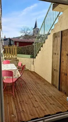 Balcon ou terrasse dans l'établissement Au Katalu