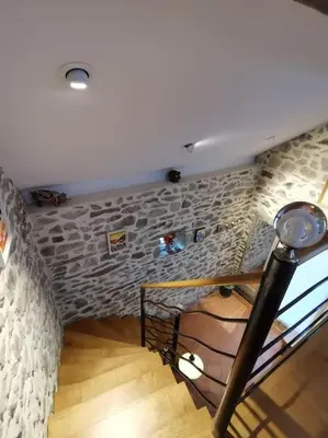 Coin salon dans l'établissement La petite porcherie