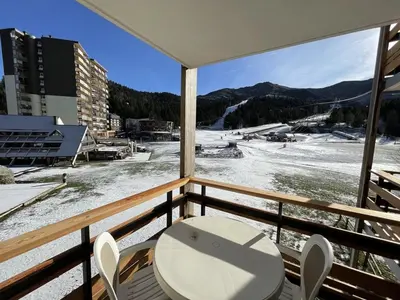 Vue générale sur la montagne ou vue sur la montagne depuis l'appartement