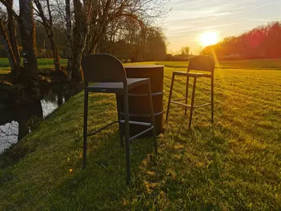 Paysage naturel près de la maison de vacances