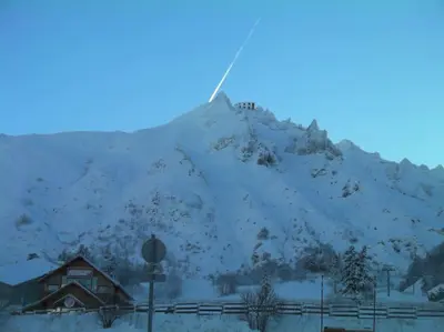 L'établissement Appartement à la montagne en hiver