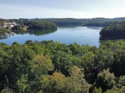 Paysage naturel près de la maison de vacances