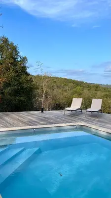 Piscine de l'établissement Gîte La Blanchie Haute ou située à proximité