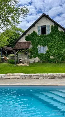 Piscine de l'établissement Gîte La Blanchie Haute ou située à proximité