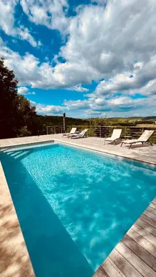 Piscine de l'établissement Gîte La Blanchie Haute ou située à proximité