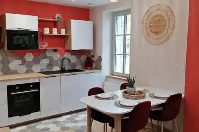 Cuisine ou kitchenette dans l'établissement Appartement neuf dans Résidence