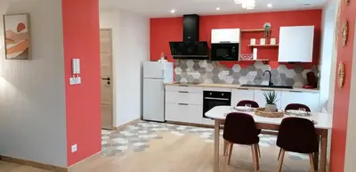 Cuisine ou kitchenette dans l'établissement Appartement neuf dans Résidence