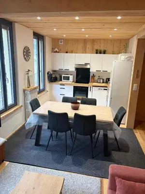 Cuisine ou kitchenette dans l'établissement l'Epinette