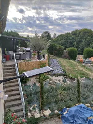 Jardin de l'établissement Studio de la bastide