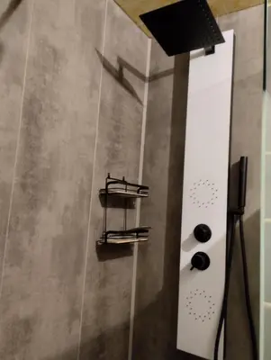 Salle de bains dans l'établissement Studio de la bastide