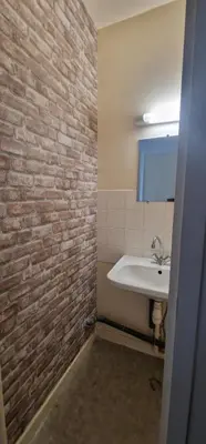 Salle de bains dans l'établissement L'espérance