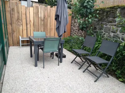 Terrasse ou espace extérieur de l'établissement le Visiteur