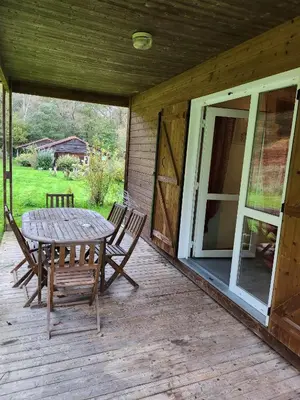 Jardin de l'établissement Camping La Chapelle