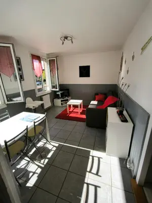 Coin salon dans l'établissement La Petite Maison