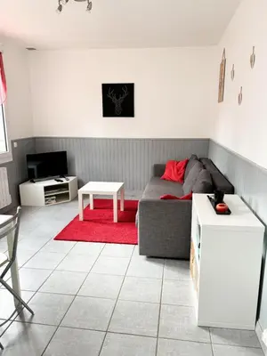 Coin salon dans l'établissement La Petite Maison